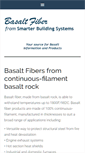 Mobile Screenshot of basalt-fiber.com